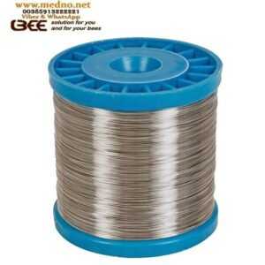 Žica inox 0,40 na kolutu 1000g Stainless steel wire 0.40 on a reel 1000g Edelstahldraht 0,40 auf Rolle 1000g Filo in acciaio inox 0,40 su bobina 1000g Stainless Steel Wire for Bee Beehive Frames Breeding Equipment 1000g 0.4 mm