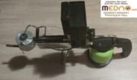 Dimni top za oksalnu kiselinu u prahu (termostat, vremenske releji, 25 sekundi po košnici) / Oxalic acid powder sublimator automatic (25 seconds per hive )