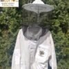 Pčelarsko odijelo 3D ventilacijsko sa duplom zaštitom od uboda (kombinezon / odijelo) bijelo -Ventilation blouse with double protection against bee sting (soft material )