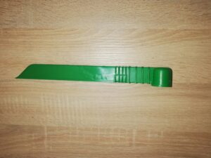 Flaschenfütterer, grün, für den Fruchtkörper, zwischen den Würfen