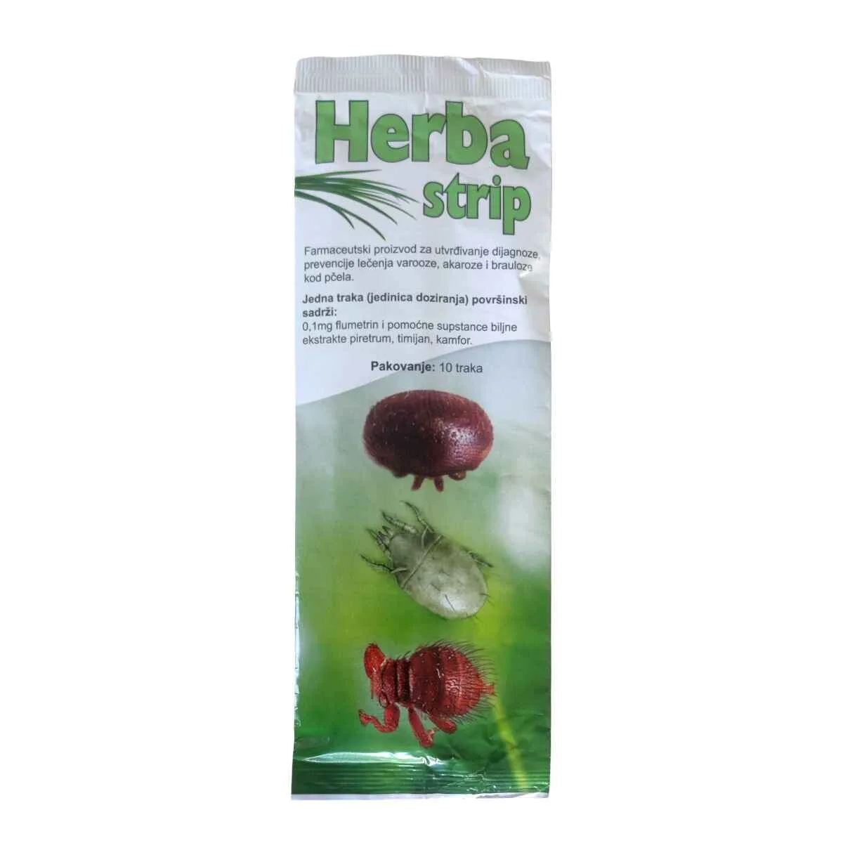 Herba Strip : preparat protiv varroe , Varroa tretman