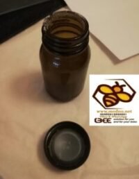 Boca za čuvanje pčelinjeg otrova sa vakumskim čepom od 100 ml