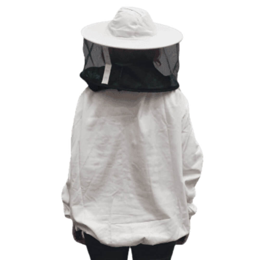 jakna-bluza-bijela-pamuk-logo