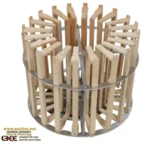 Vrcaljka 8 okvira radialna , ručni pogon 8 Langstroth , AISI 304 inox – BA558-20 - 3