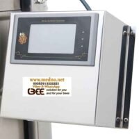 Vrcaljka kasetna,6 okvira Langstroth 24 cm,automatska,samo okretna sa inox košem,0,18 Kw AC Motor,kontroler zaslona osjetljivog na dodir–mjerač vremena i memorija brzine–BA556-OMY-304-3