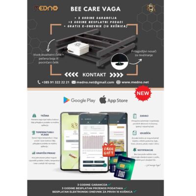 Home 21 Pčelarska Vaga Bee Care SMS/GPRS – Bežično Praćenje Prinosa - slika 1